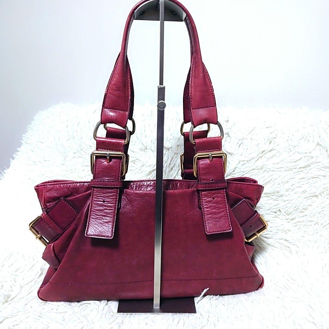 希少色 ✨️ Vivienne Westwood アコード トートバッグ レッド