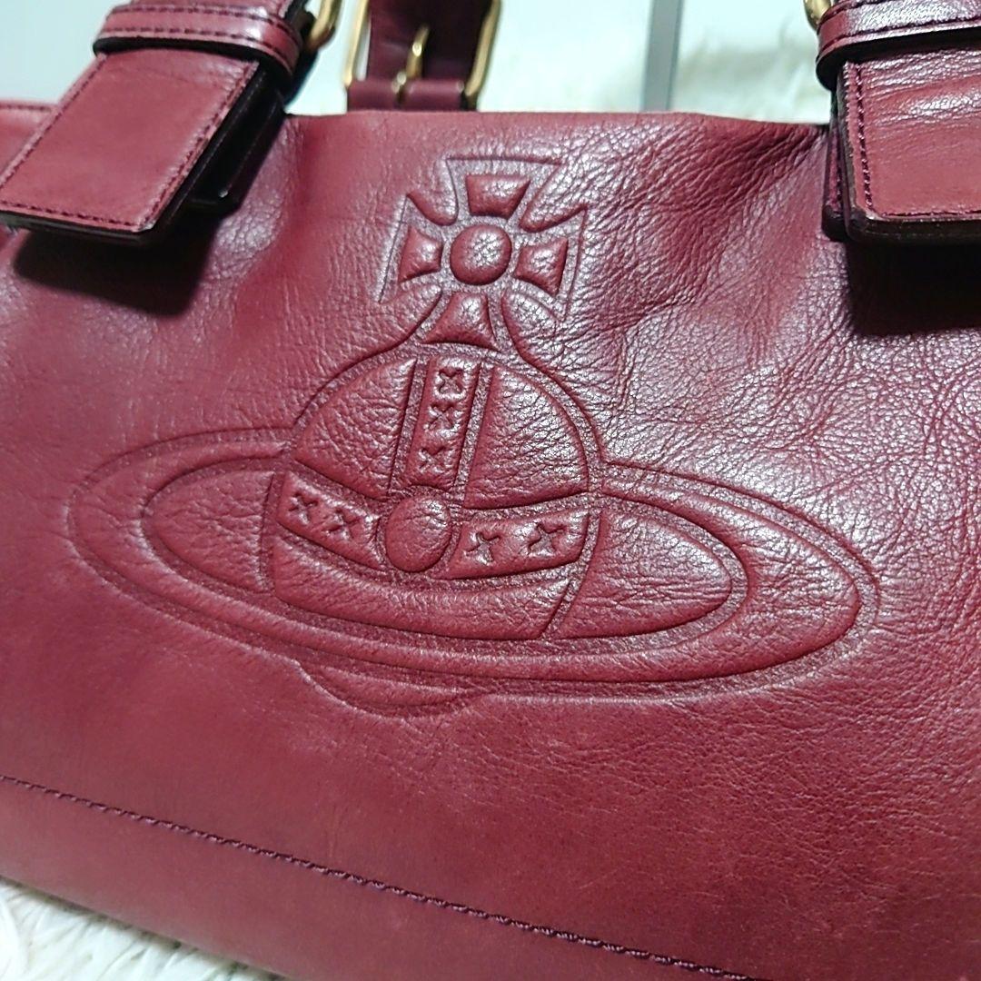 希少色 ✨️ Vivienne Westwood アコード トートバッグ レッド