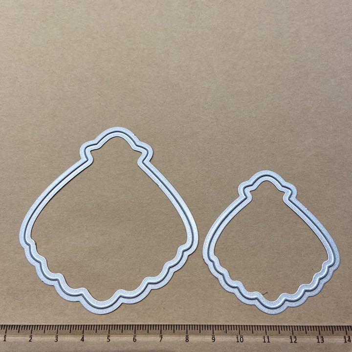 N3319 貝殻2sets カッティングダイ