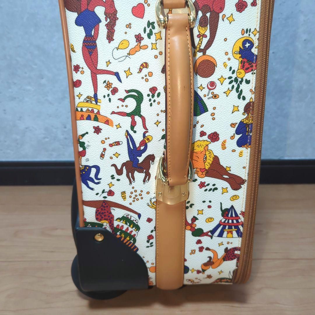 ピエロ グイディ PIERO GUIDI キャリーケース 白  マジックサーカス
