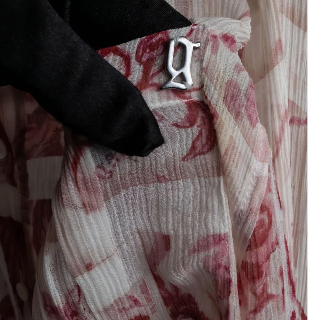 John Galliano silk floral shirt トップス