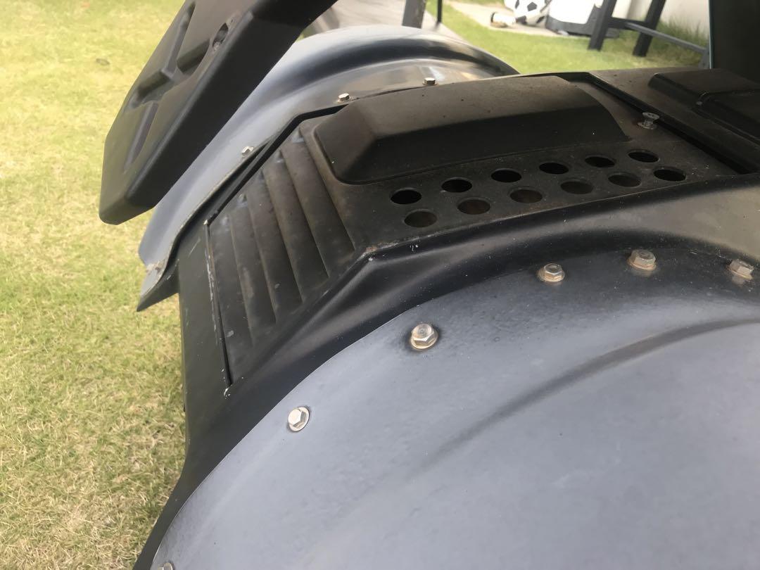 ジャイロX 側車付き軽二輪　不動車　ジャンク品