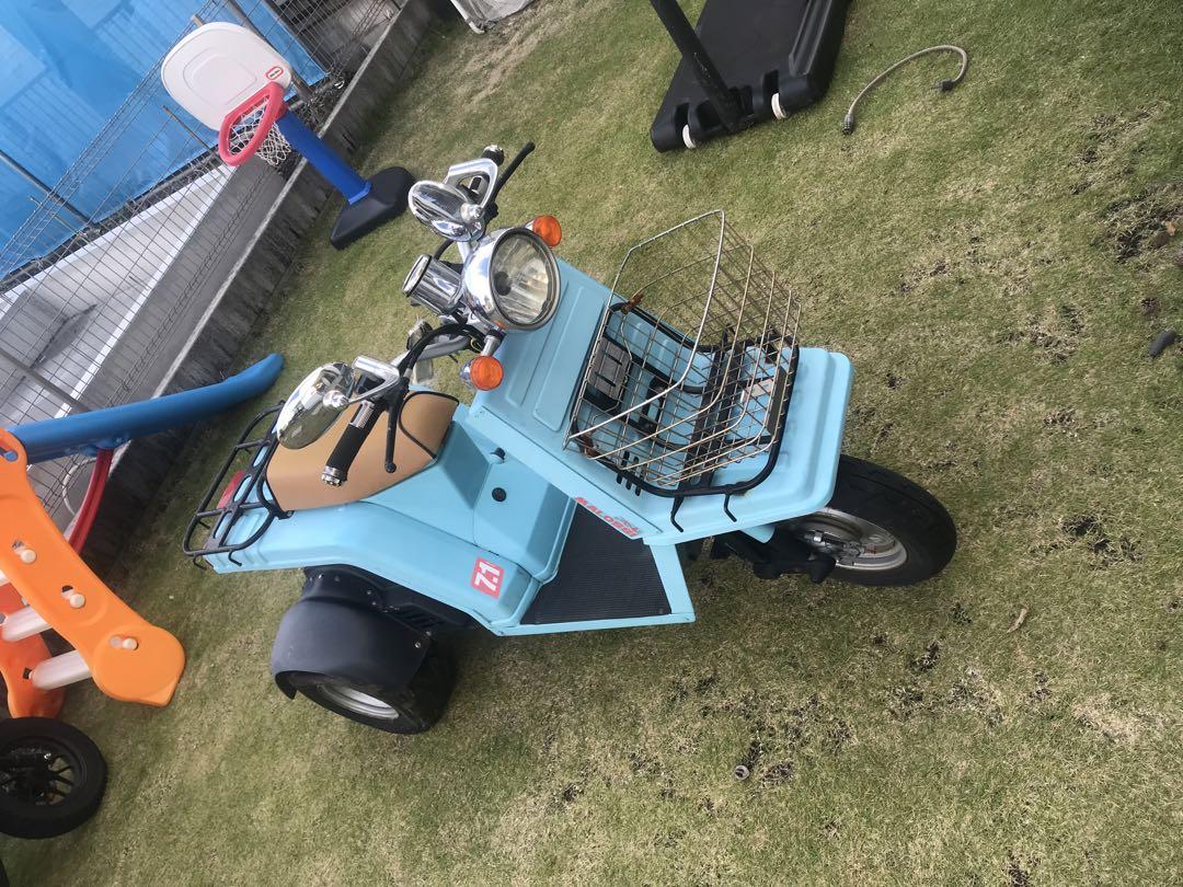 ジャイロX 側車付き軽二輪　不動車　ジャンク品