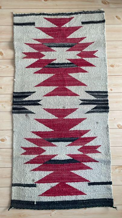 マット ヴィンテージ ナバホ ラグ Navajo Rug OU9CT-m35756736585 らくらくメ