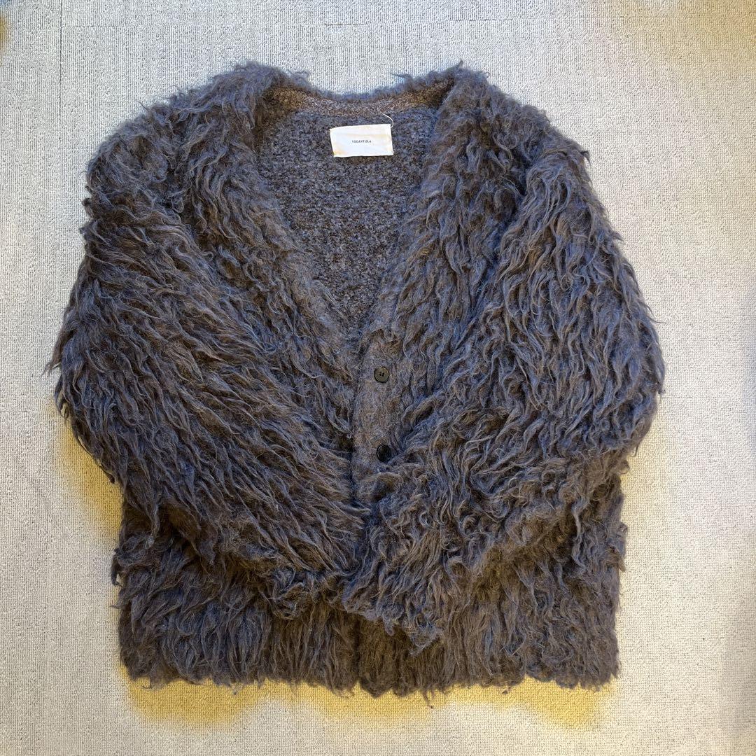 TODAYFUL Brashed Mix Cardigan カーディガン