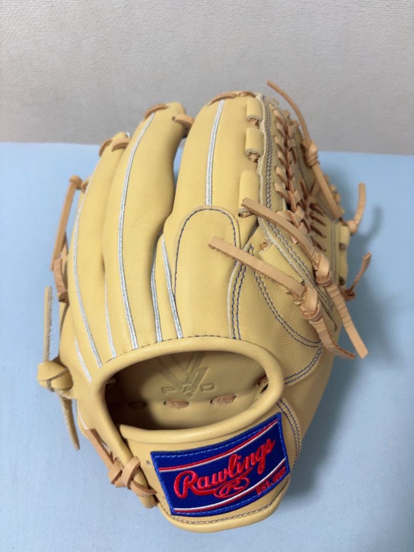 Rawlings 軟式野球用グローブ ベージュ 中