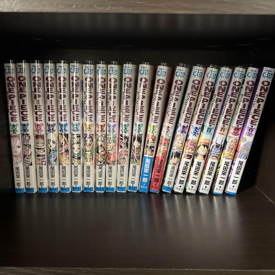 ONE PIECE 全巻 1〜103巻 - メルカリ