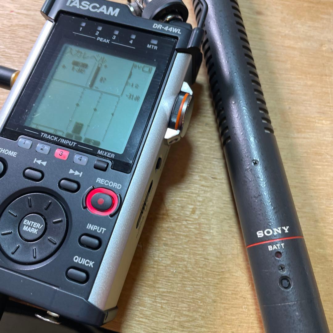 SONY ソニー ECM-672 ガンマイク 動作品