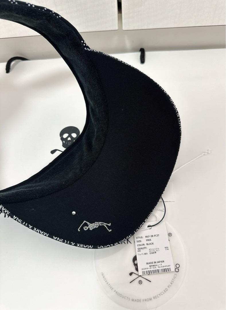 MARK&LONA - AVENIR VISOR / ブランドロゴ 刺繍 サンバイザー