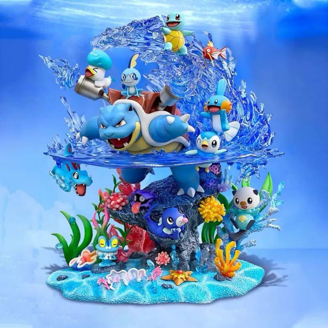ポケモン 水の世界 スタチュー フィギュア