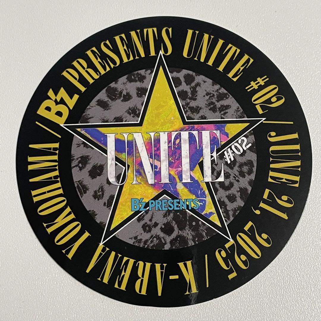 B'z UNITE#02 マキシマム ザ ホルモン ロゴステッカー 6/22限定