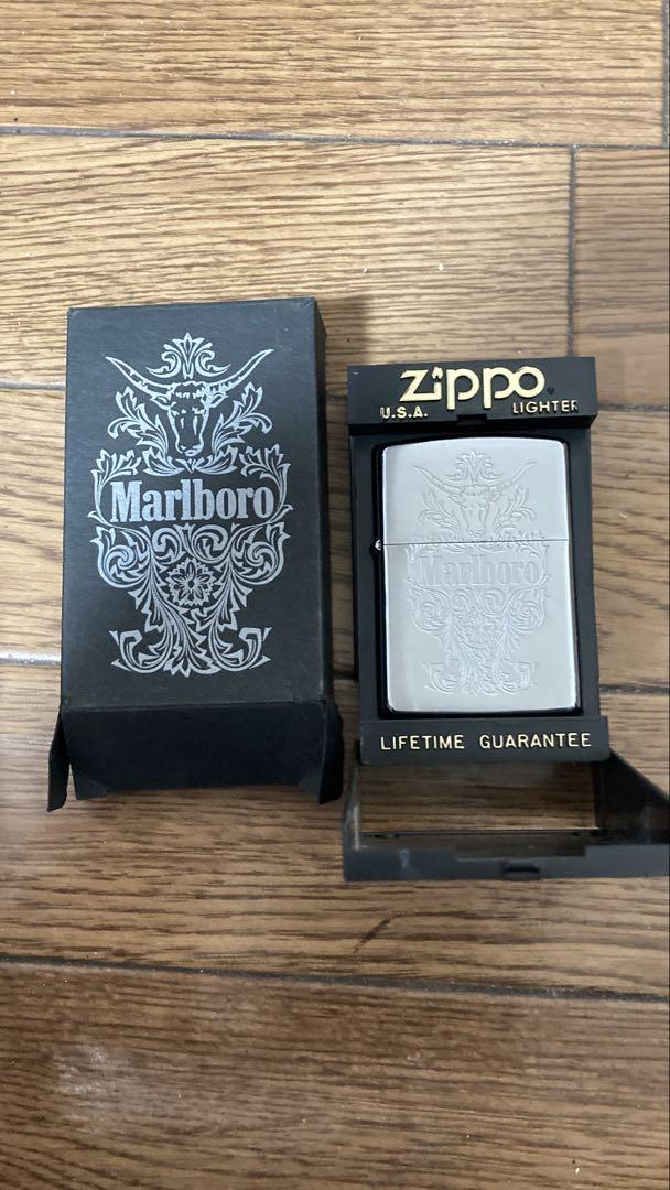Marlboro Zippoライター ロングホーン　マルボロ喫煙具・ライター