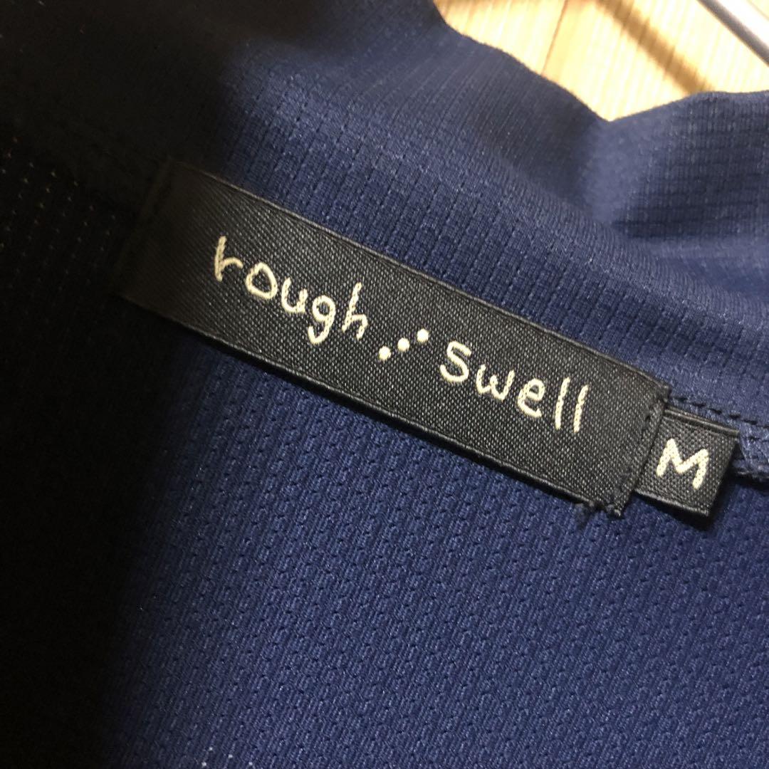 rough&swell ラフアンドスウェル モックネック サイズM ネイビー