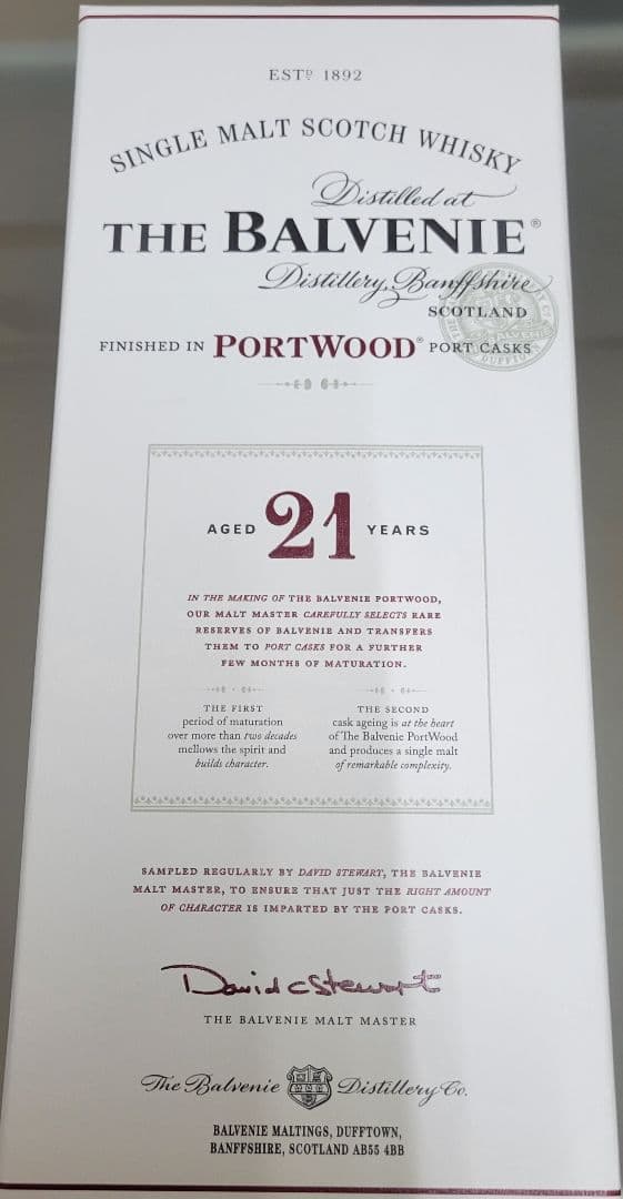 THE BALVENIE 21年 ポートウッド