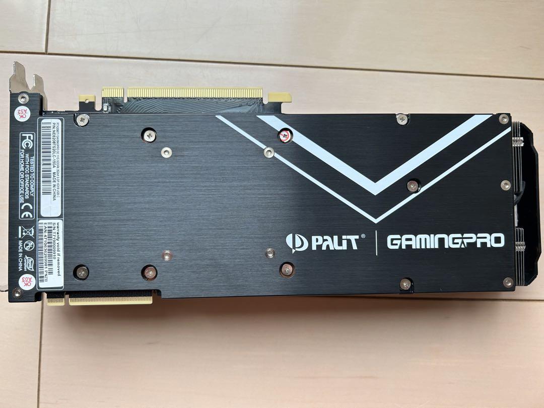 PALIT RTX2080ti 値下げ