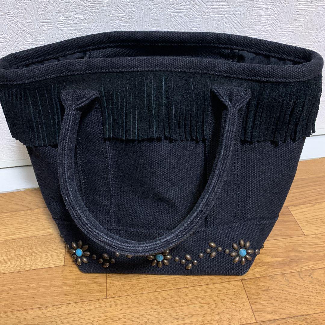 低価国産 Ron Herman フリンジバッグ 黒 Yeodc-m35765072259 定番人気定番