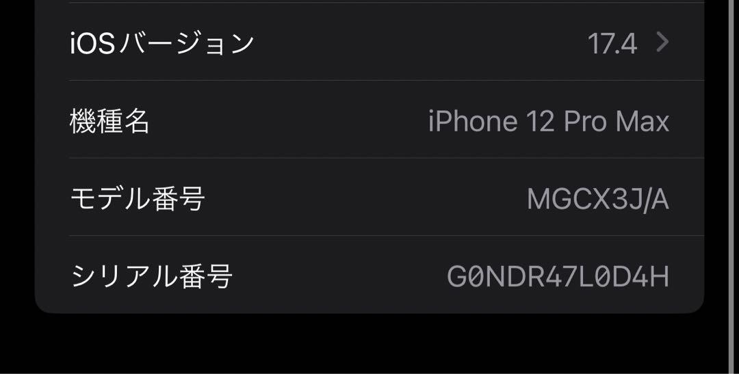 値下げ不可iPhone 12 Pro Max パシフィックブルー 128 GB