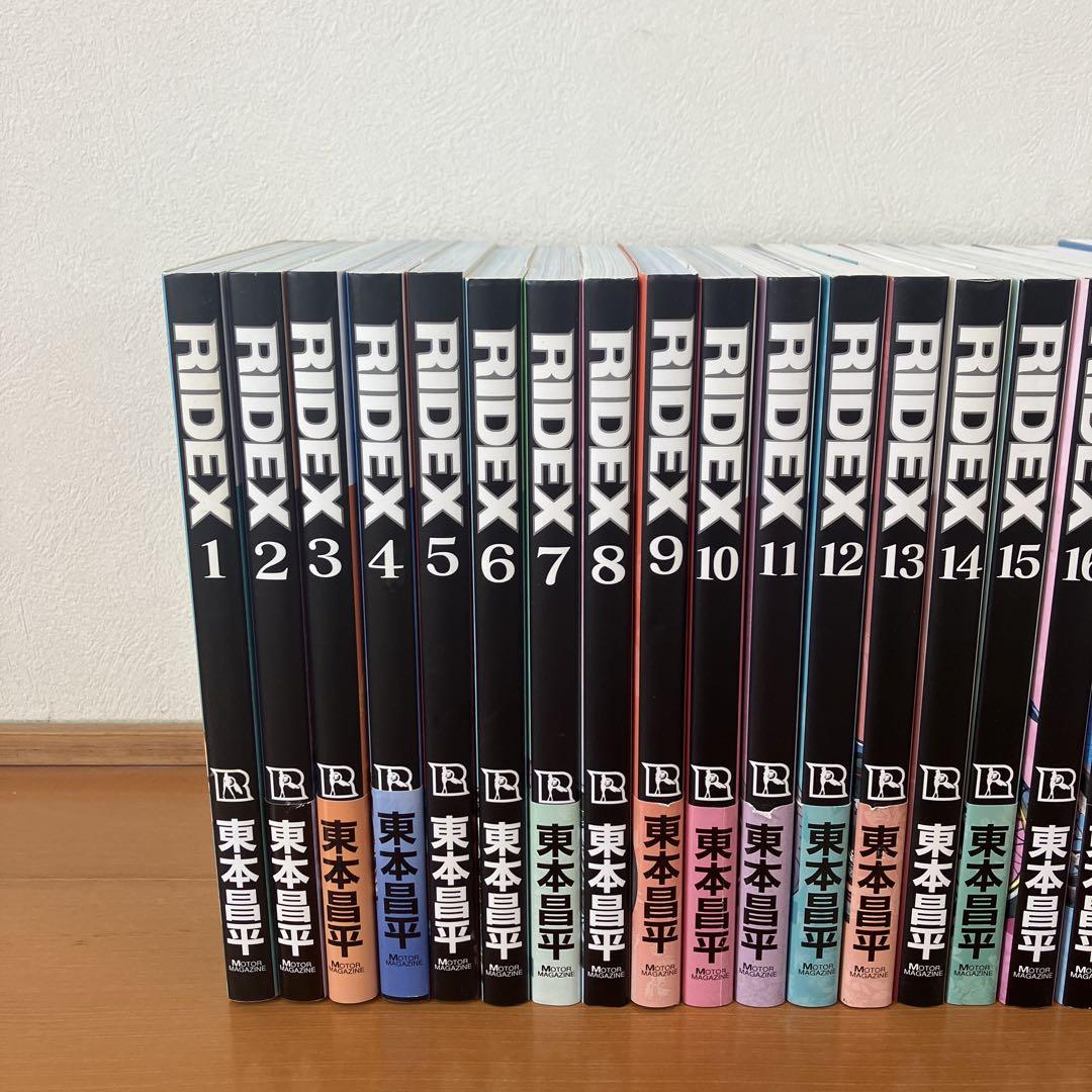 全巻セット RIDEX とRIDER 東本昌平 71Wcnk7faYL._UF350,350_QL50_.jpg