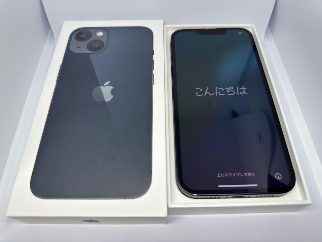 春新作の iPhone 13 128GB - ミッドナイト（SIMフリー）[整備済