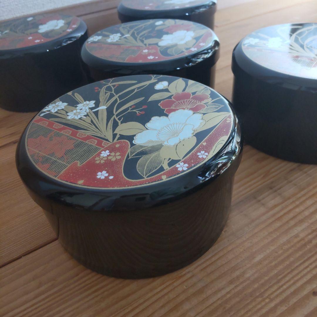 花柄 5個セット 器