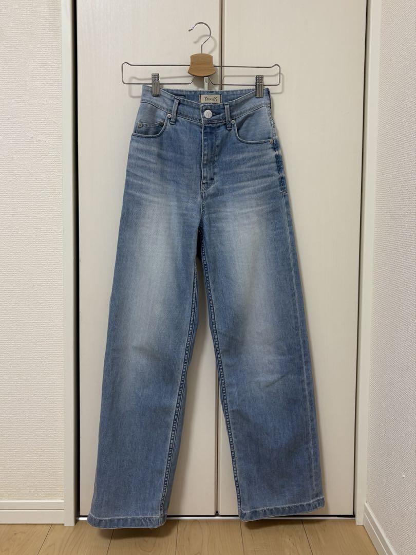 ヤヌーク　LILITH Wide Straight デニムパンツ