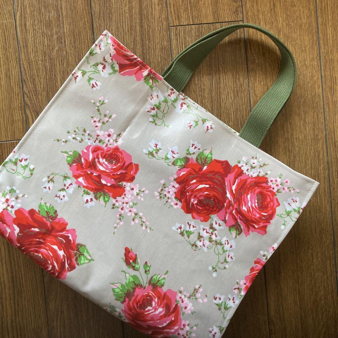 FRILL BAG キャスキッドソン キャンバスハンドメイドオーダー