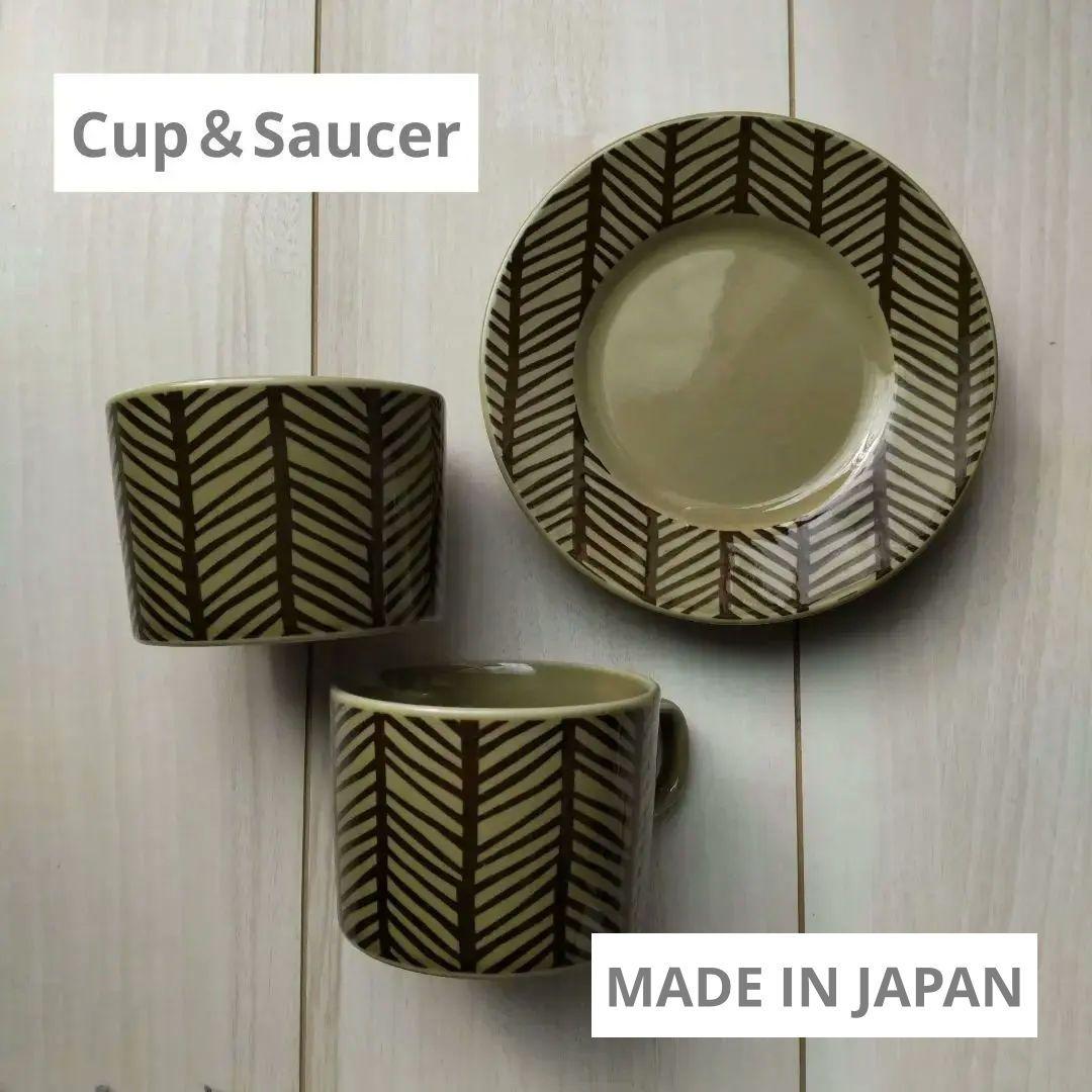 コーヒカップ＆ソーサー2脚セット