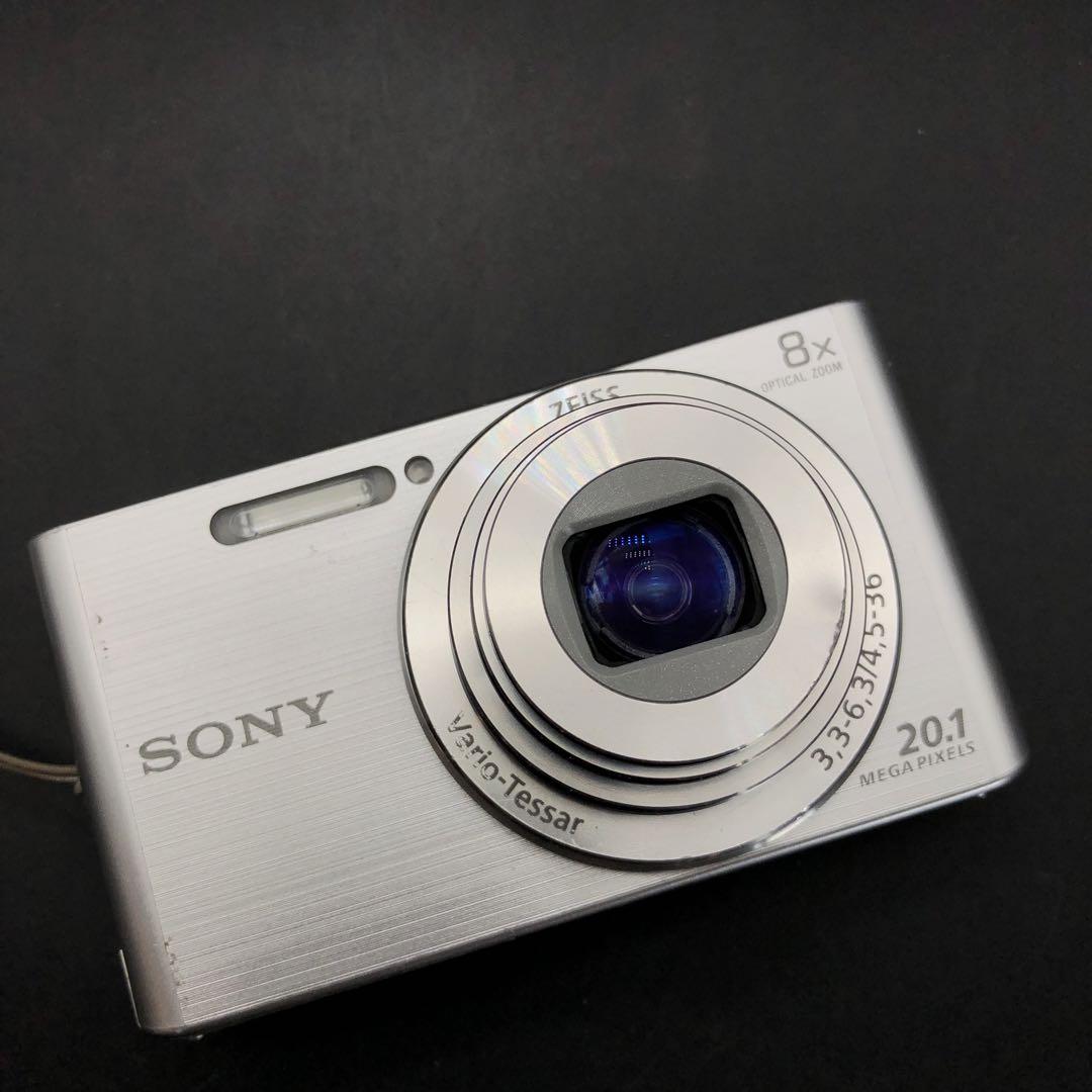 SONY デジカメ Cyber-shot DSC-W830 シルバー動作確認済