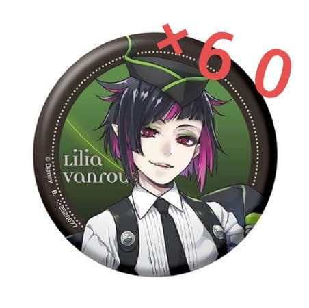 リリア ヴァンルージュ寮服缶バッチやや傷や汚れあり