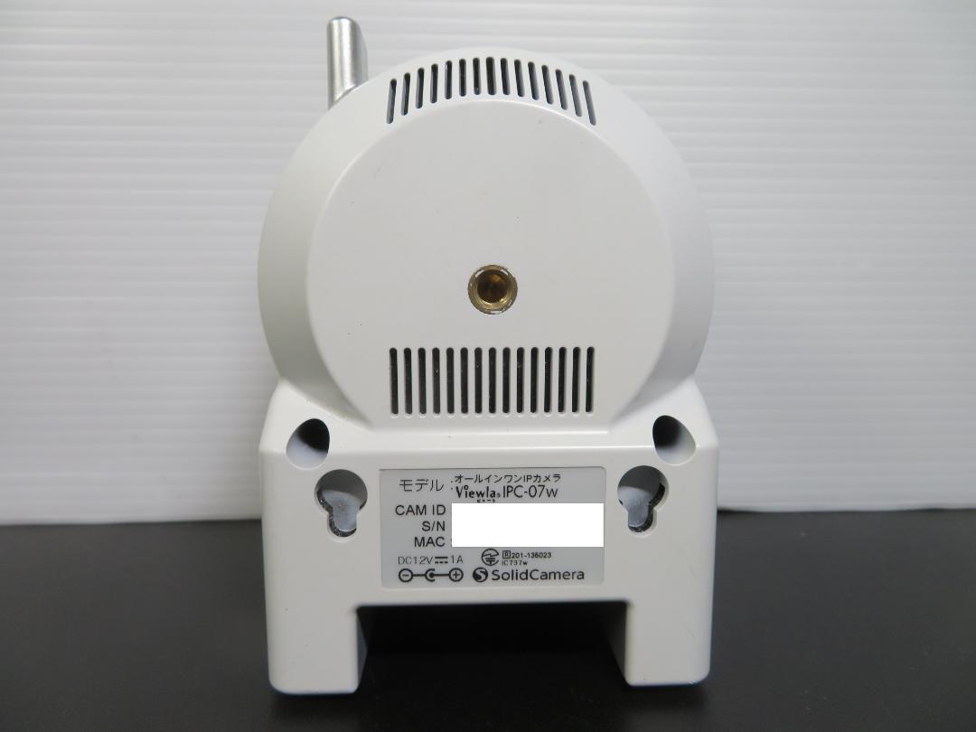 □中古□送料無料□ソリッドカメラ□IPC-07W□ライブカメラ□0125