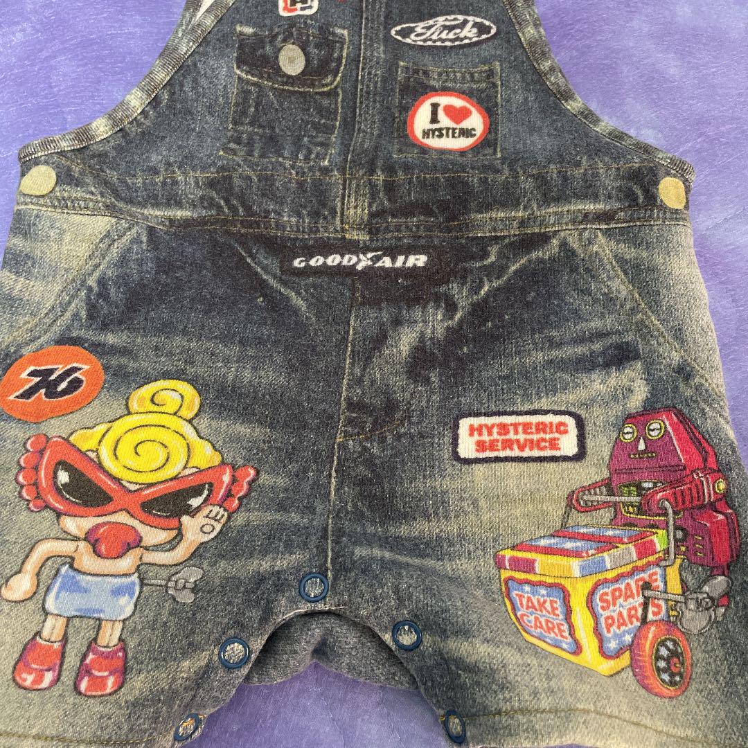 美品☆ヒステリックミニ☆70〜80☆ショートオール・サロペット
