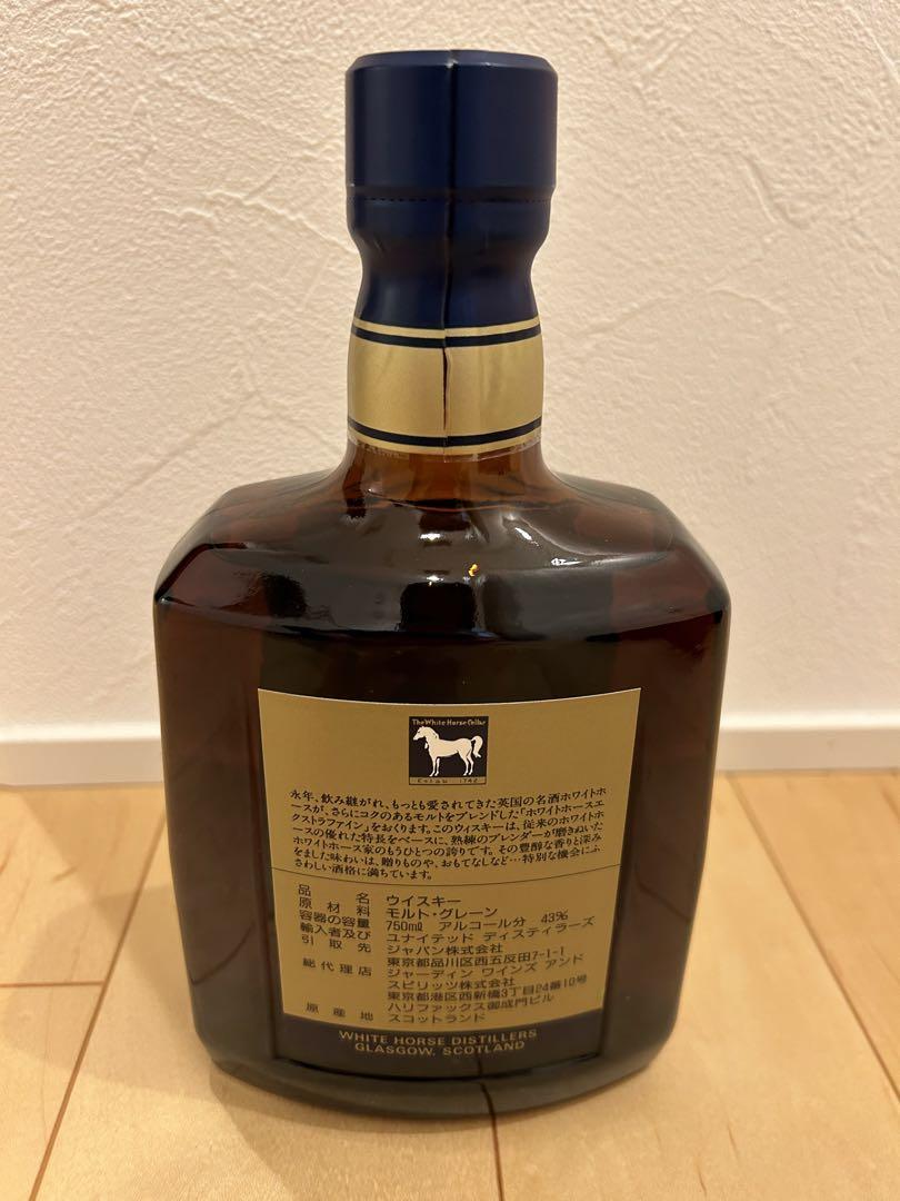 ホワイトホース スコッチウイスキー 750ml 43% 古酒　未開封 ホワイトホース ファインオールド 特級【古酒】未開封 750ml 43