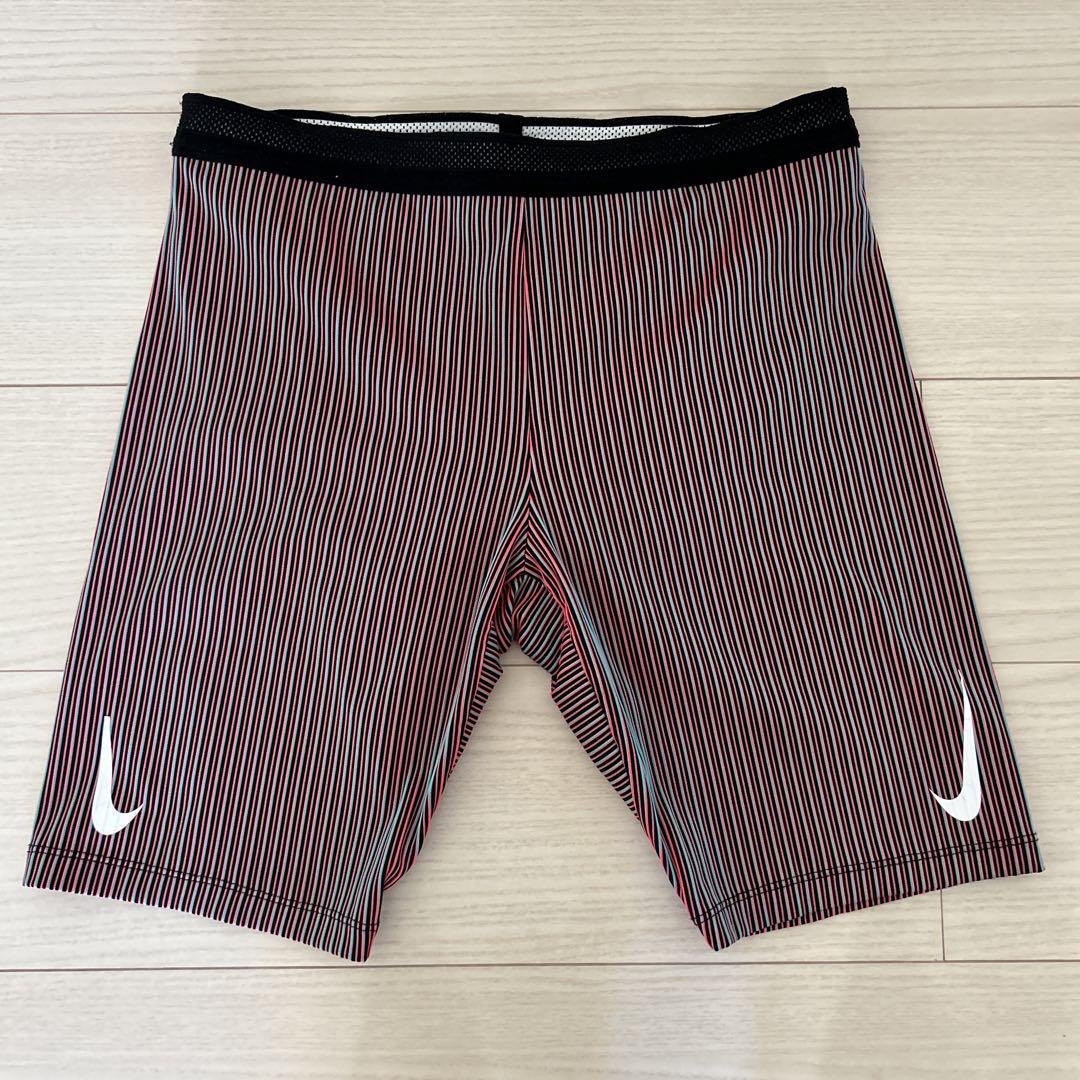 Nike エアロスイフト ハーフ タイツ S ピンク マラソン スパッツ