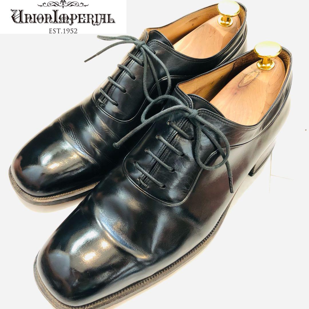 ★美品★定価45000円！ユニオンインペリアル プレーントゥ ビジネスUK5