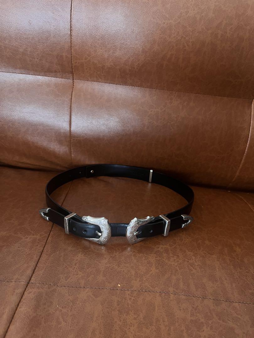 小物 TOGA Double Buckle Belt