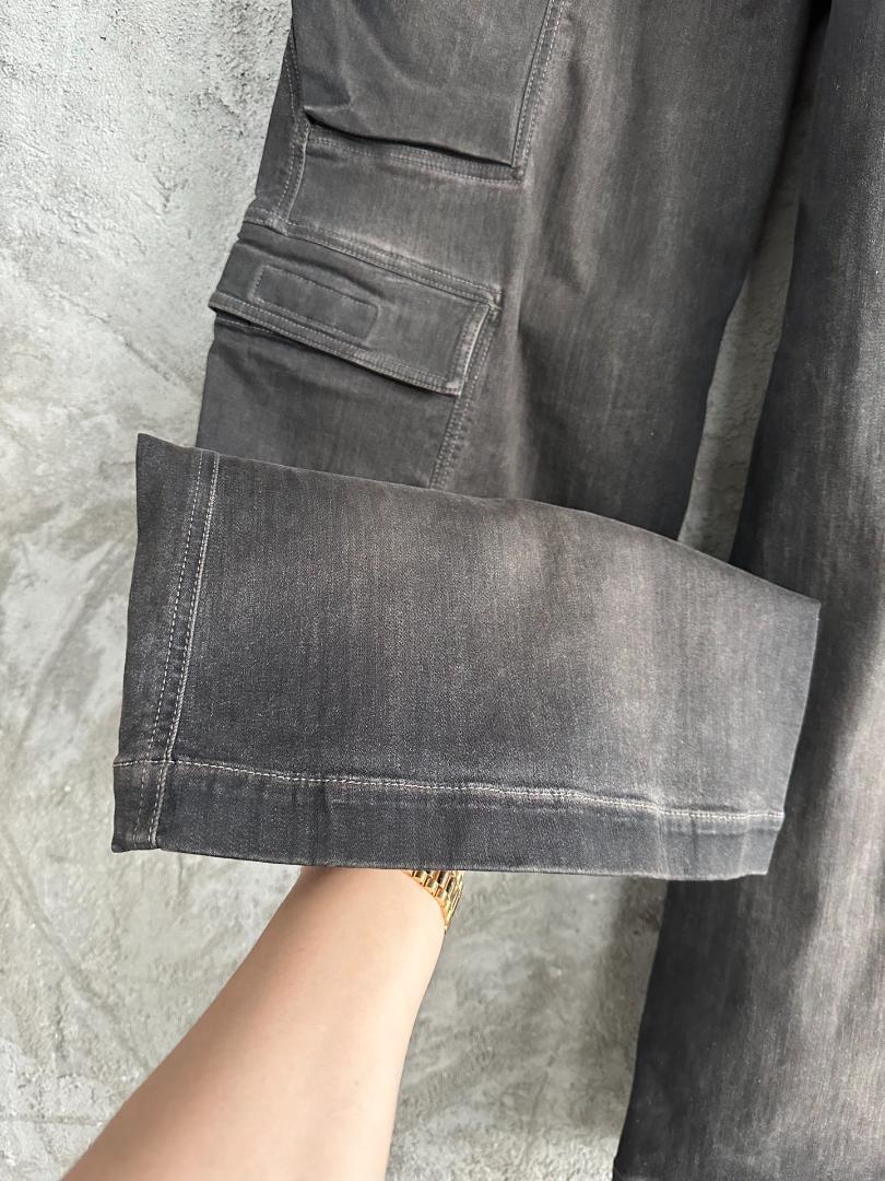 RICK OWENS DOUBLE CARGO JUMBO デニム　パンツ