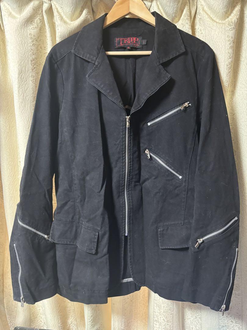 TRIPP NYC テーラードライダースジャケット90s