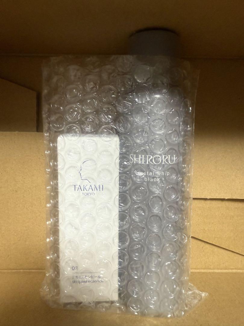 SHIRORU クリスタルホイップ　ブラック　タカミ　TAKAMI