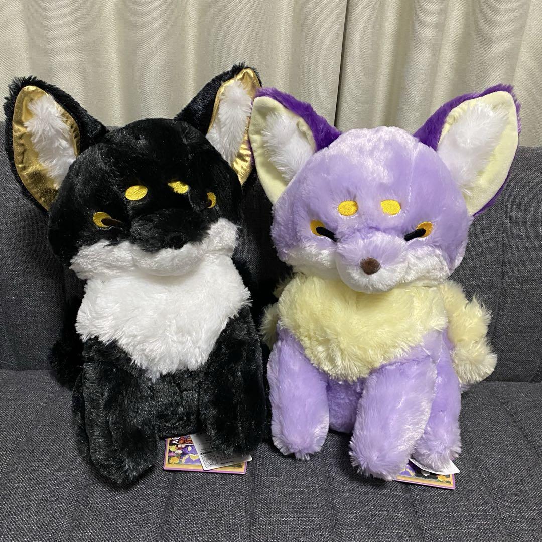 ちょコンとキツネ 九尾 BIGぬいぐるみ こくとう かすてら 全2種