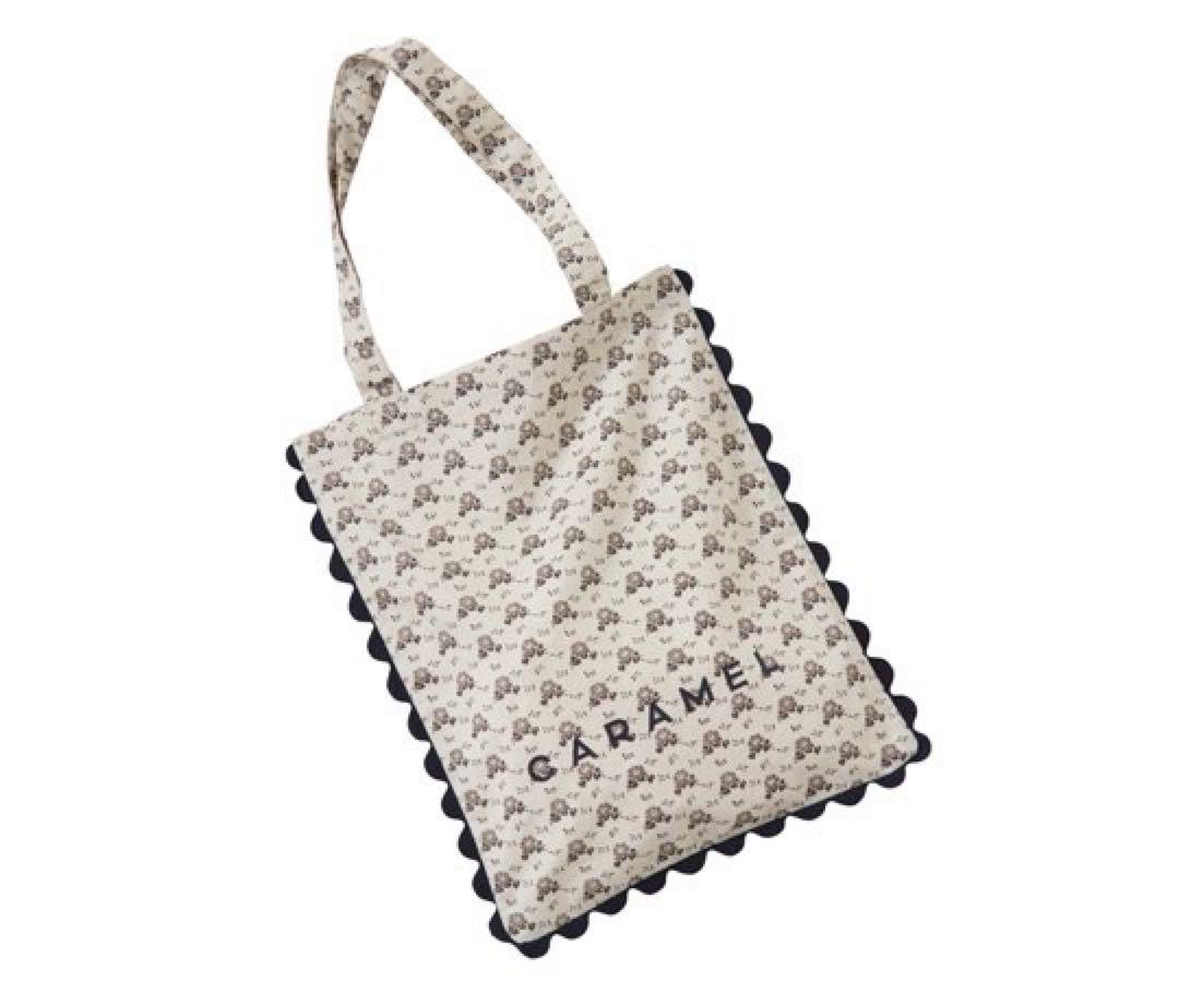 【新品】caramel POLKA FLORAトートバッグ
