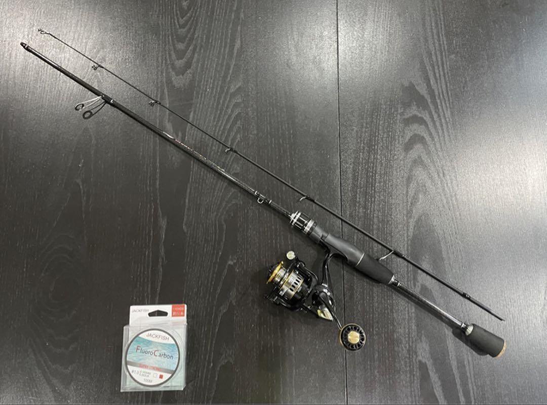 ダブル釣りセット2ピースベイト&リール2ピーススピニングロッド