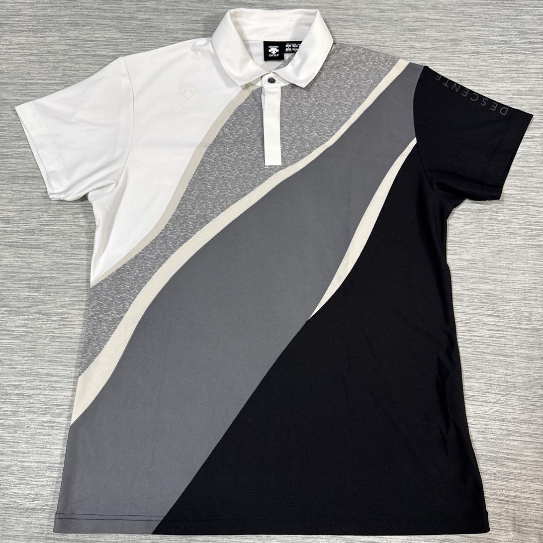 美品　DESCENTE GOLF デサントゴルフ　メンズ　ポロシャツ