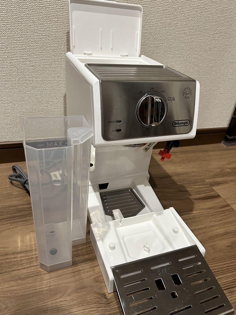 De'Longhi エスプレッソマシン ホワイト