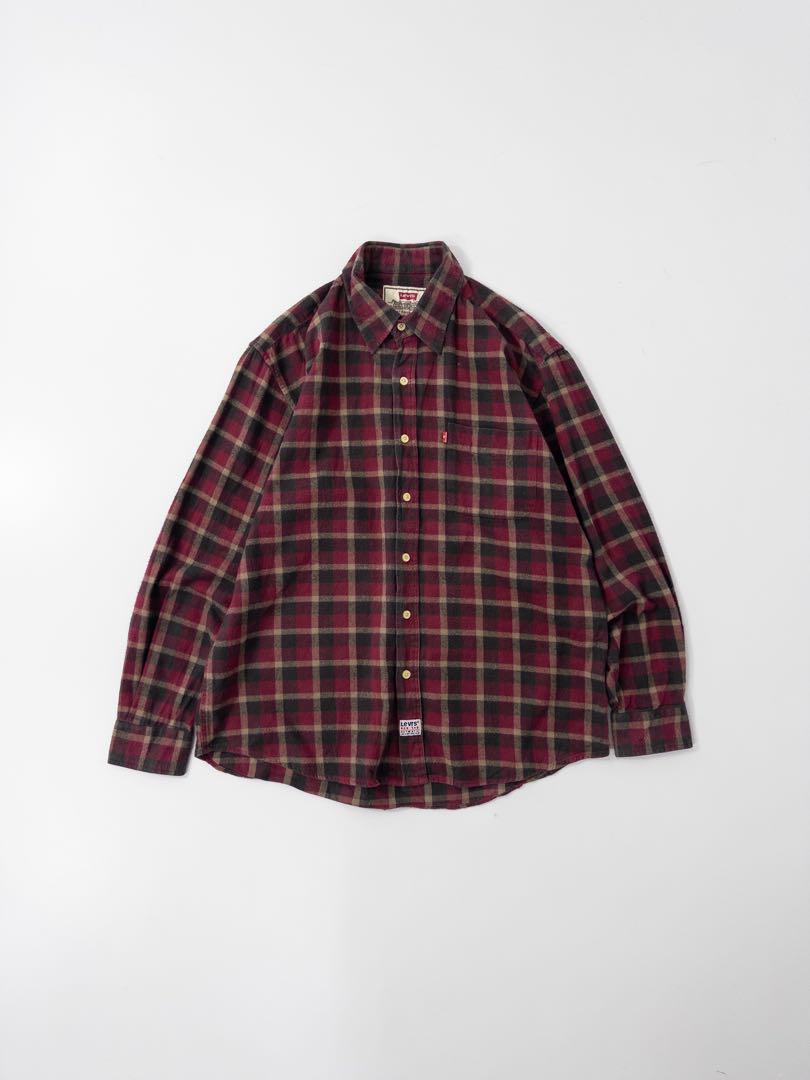 90s Levi's チェック柄ネルシャツ ヴィンテージ古着
