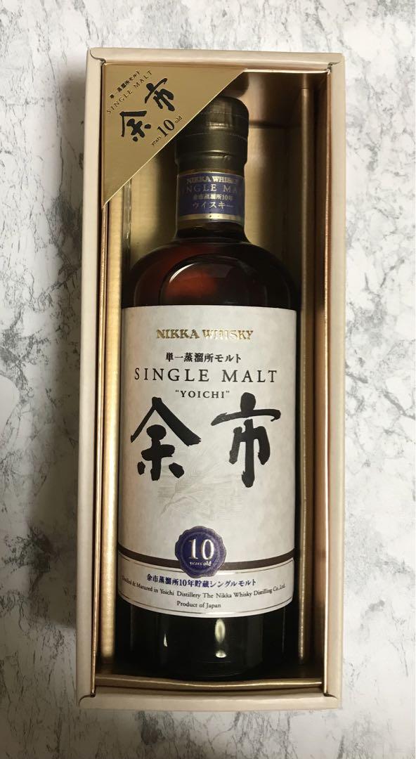 【SALE】ニッカ余市10年　シングルモルト700ml 化粧箱付き　古酒　終売品