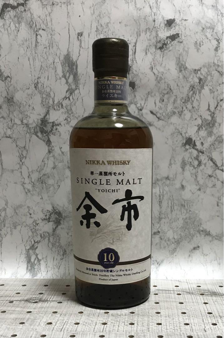 【SALE】ニッカ余市10年　シングルモルト700ml 化粧箱付き　古酒　終売品