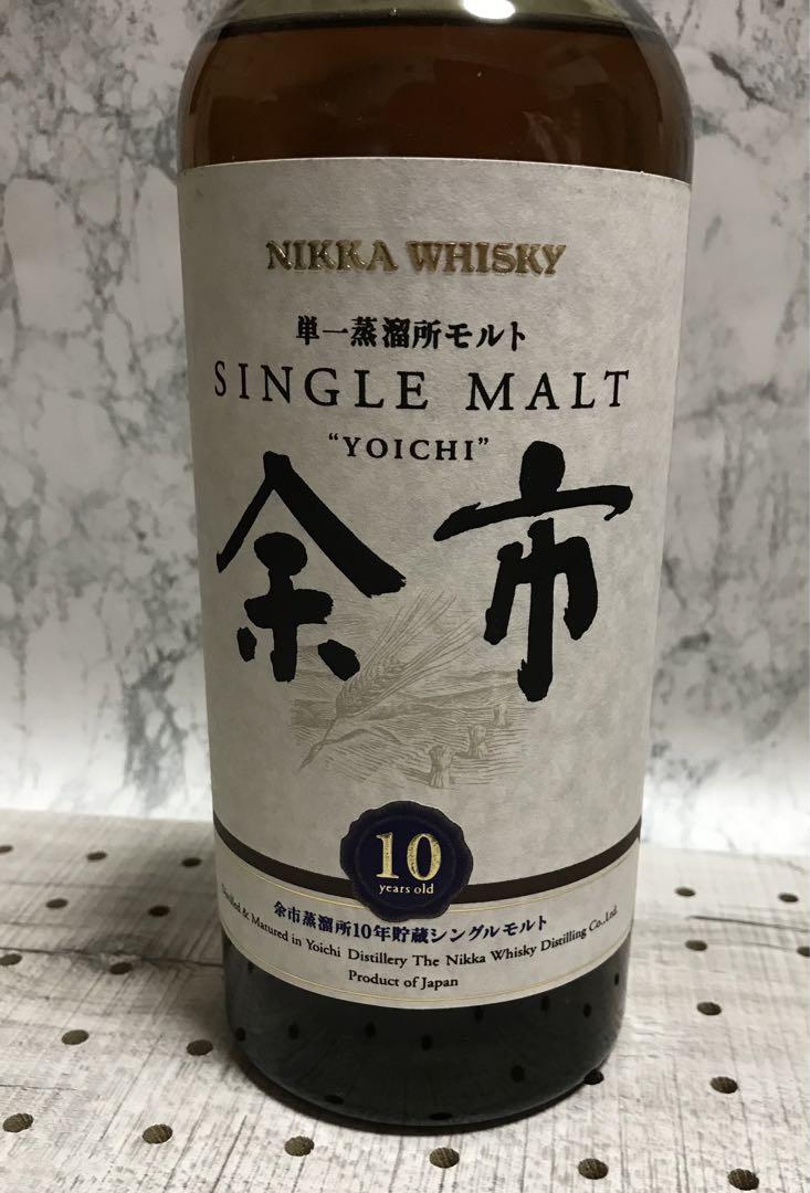 【SALE】ニッカ余市10年　シングルモルト700ml 化粧箱付き　古酒　終売品