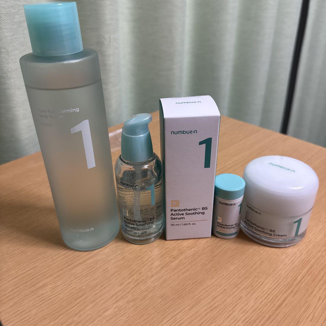 numbuzin 無欠点クリア肌 1番パントテン酸ブースティングセット 買うコスメ・美容 - ナンバーズイン 無欠点クリア肌 1番