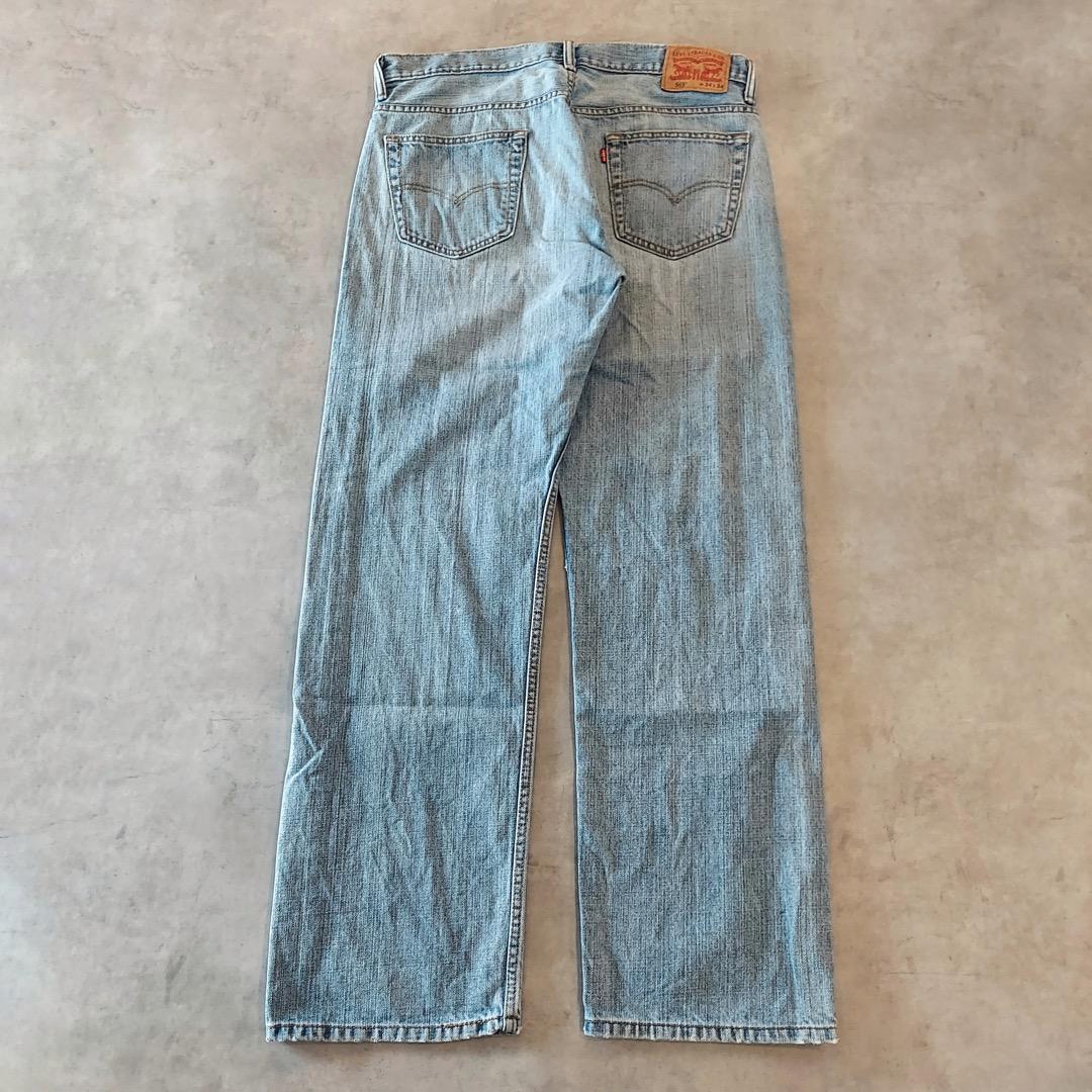 リーバイス569 Levis W34 ブルーデニム 青 ヒゲ 縦落ち 14226