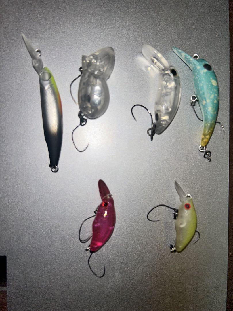 管釣り引退ルアー ウッサ　さかさニョロ　チビパニ　ダンゴウオ 団子魚　ナイアス